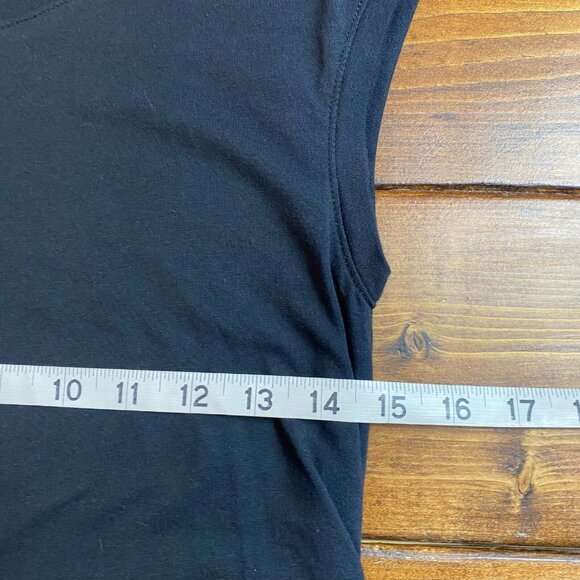 Athleta Carefree Tee Dress Women’s Cap Sleeve Size Small Black Style 777101-00 - Picture 9 of 11